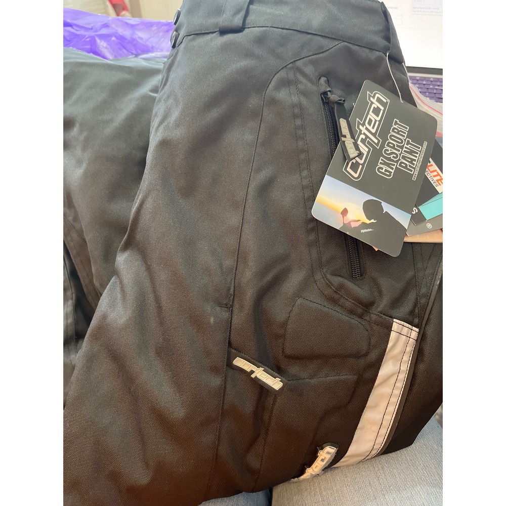 Cortech GX Sport Pant Black‎ Motorcycle Riding Pants Size XLarge